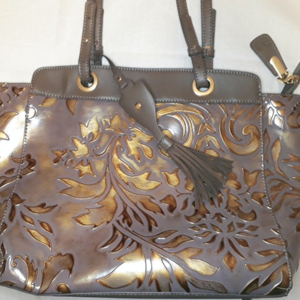 M.C. Marc Chantal Genuine Leather Shoulder Bag